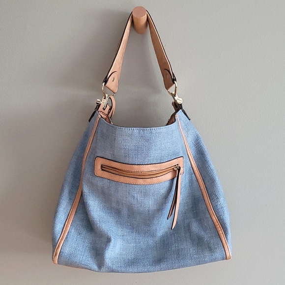 Sondra Roberts Two-Tone Hobo bag - Picture 2 of 5